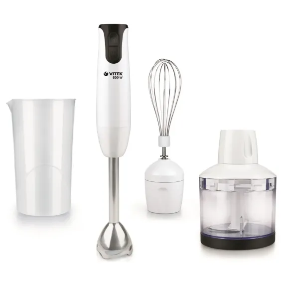 ПОГРУЖНОЙ БЛЕНДЕР VITEK VT-3412, БЕЛЫЙ