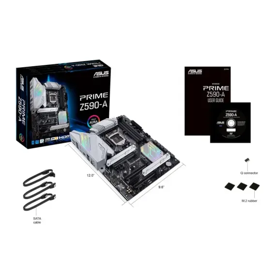 PLACA DE BAZA ASUS PRIME Z590-A, LGA1200, INTEL Z590, ATX