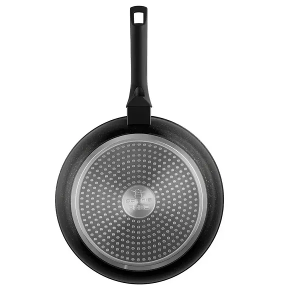 СКОВОРОДА POLARIS MONOLIT-24F, 24CM, ЧЁРНЫЙ