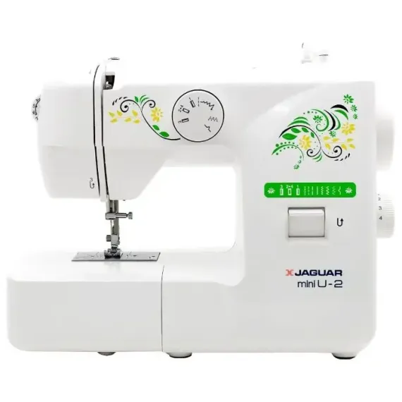 ШВЕЙНАЯ МАШИНА JAGUAR MINI U-2, БЕЛО-ЗЕЛЕНЫЙ