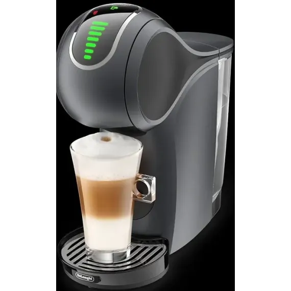 ESPRESSOR CU CAPSULE DE'LONGHI GENIO S TOUCH EDG426GY, 1500W, GRI