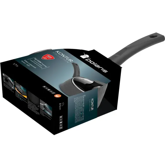 КОВШ POLARIS KONTUR-18SP, 1,7Л, СЕРЫЙ