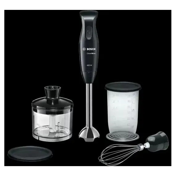 BLENDER DE M?NA BOSCH CLEVERMIXX MSM2650B, NEGRU