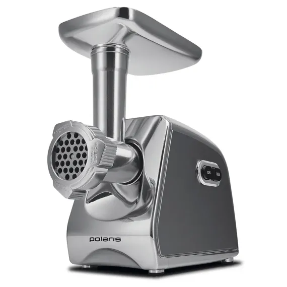 МЯСОРУБКА POLARIS PMG3087A, СЕРЕБРИСТЫЙ