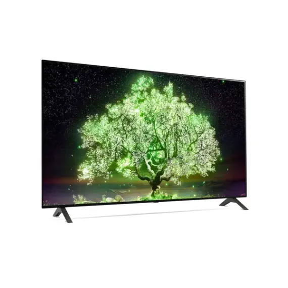 55" OLED SMART TV LG OLED55A1RLA, 3840X2160 4K UHD, WEBOS, NEGRU
