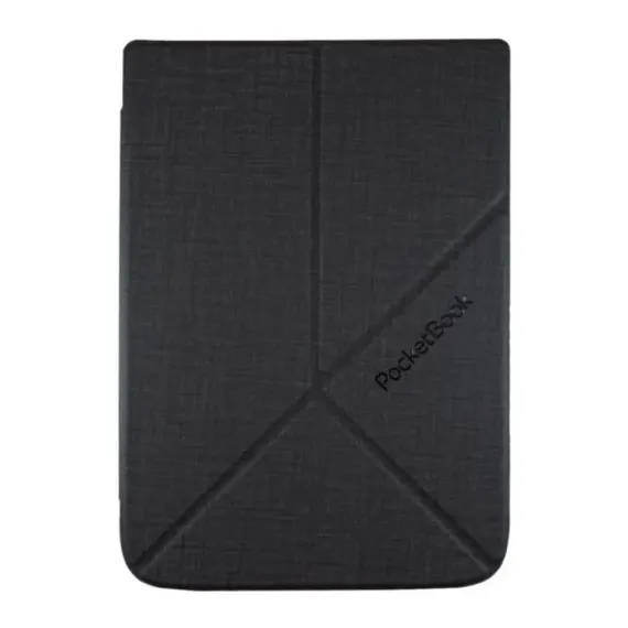 ЧЕХОЛ ДЛЯ ЭЛЕКТРОННОЙ КНИГИ POCKETBOOK ORIGAMI COVER 6" SHELL O SERIES, МИКРОФИБРА, ТЁМНО-СЕРЫЙ