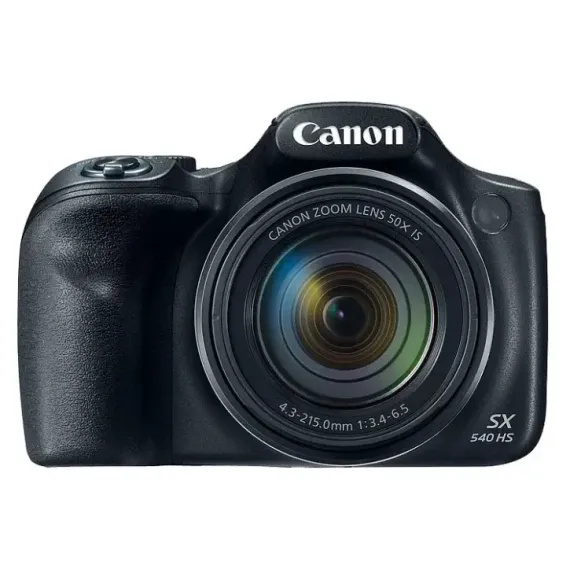 APARAT FOTO COMPACT CANON POWERSHOT SX540 HS, NEGRU