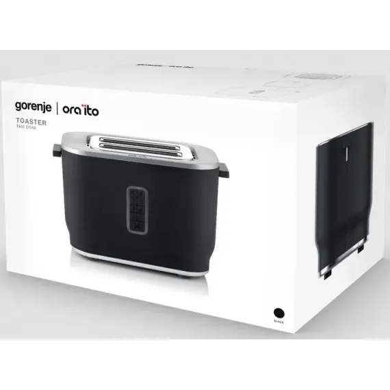 ТОСТЕР GORENJE T800ORAB, ЧЁРНЫЙ