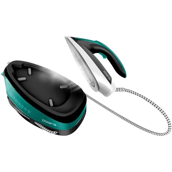 УТЮГ С ПАРОГЕНЕРАТОРОМ POLARIS PSS7510K, 3000ВТ, ЗЕЛЁНЫЙ