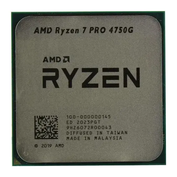 ПРОЦЕССОР AMD RYZEN 7 PRO 4750G, RADEON GRAPHICS, 8 GPU CORES, БЕЗ КУЛЕРА | TRAY