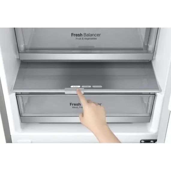 ХОЛОДИЛЬНИК LG GA-B509MAUM, СЕРЕБРИСТЫЙ