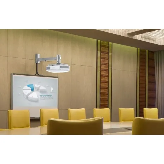 SUPORT PE PERETE REFLECTA VESTA, ARGINTIU