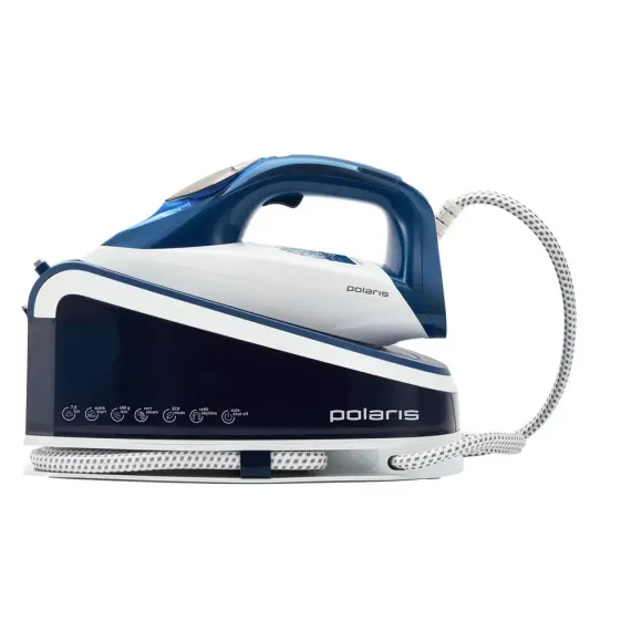 УТЮГ С ПАРОГЕНЕРАТОРОМ POLARIS PSS6501K, 3000ВТ, БЕЛЫЙ СИНИЙ