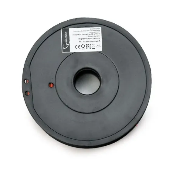 ТЕРМОПЛАСТИЧЕСКАЯ НИТЬ GEMBIRD FF-3DP-ABS1.75-02-R, ABS, КРАСНЫЙ, 1.75 ММ, 0,6 КГ