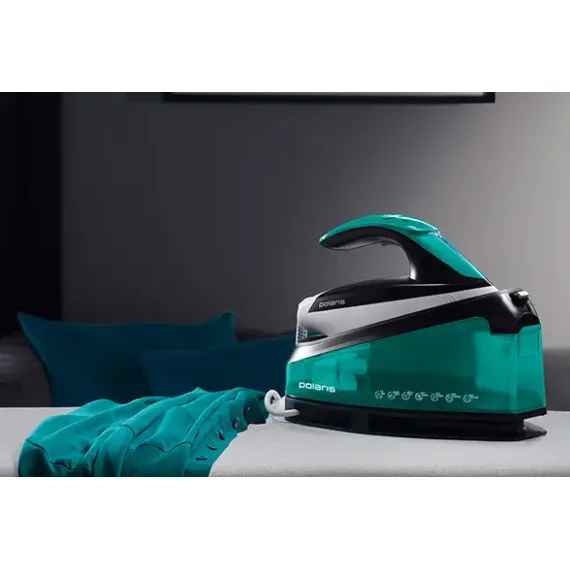 УТЮГ С ПАРОГЕНЕРАТОРОМ POLARIS PSS7510K, 3000ВТ, ЗЕЛЁНЫЙ