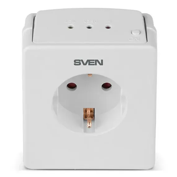 СЕТЕВОЙ ФИЛЬТР SVEN OVP-15P, 1 РОЗЕТОК, БЕЛЫЙ