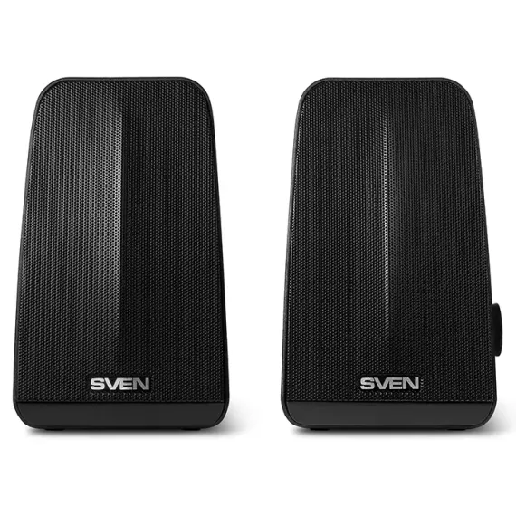 КОМПЬЮТЕРНЫЕ КОЛОНКИ 2.0 SVEN "380", ЧЁРНЫЙ
