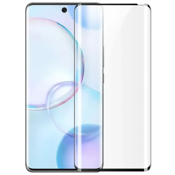 ЗАЩИТНОЕ СТЕКЛО CELLULARLINE IMPACT GLASS CURVED - GALAXY S21 ULTRA, ЧЁРНЫЙ