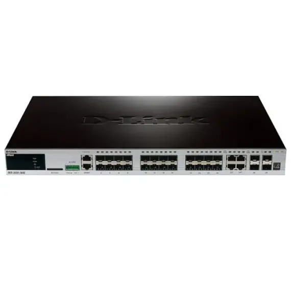 СЕТЕВОЙ КОММУТАТОР D-LINK DGS-3620-28SC, 4X 10/100/1000 МБИТ/С, 24X SFP