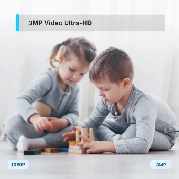 CAMERA DE SUPRAVEGHERE SMART TP-LINK TAPO C210, ALB