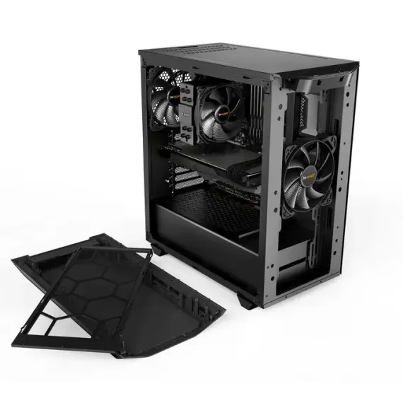 CARCASA PC BE QUIET! PURE BASE 500 WINDOW, MIDI-TOWER, ATX PS2 , NEGRU