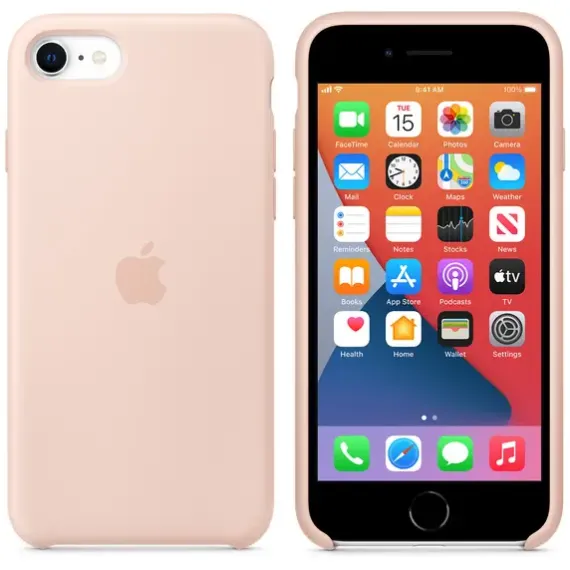 HUSA APPLE IPHONE SE 2020 CASE, NISIP ROZ