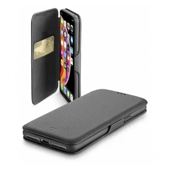 HUSA TIP CARTE CELLULARLINE IPHONE XS MAX - CASE, NEGRU