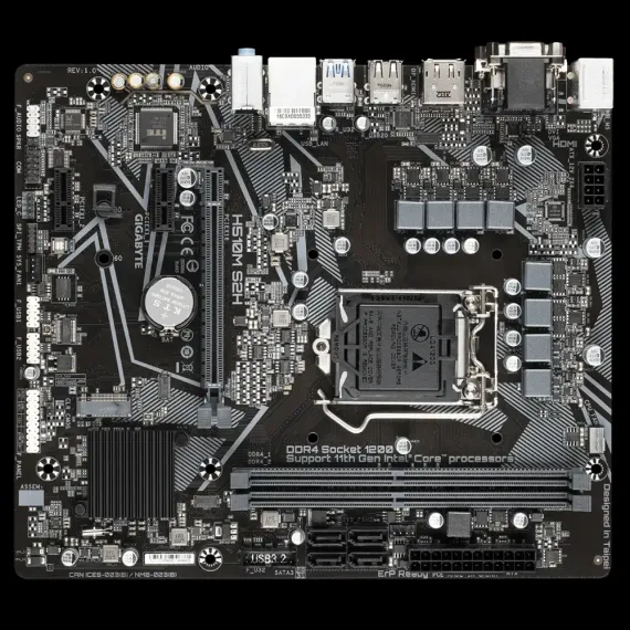 PLACA DE BAZA GIGABYTE H510M S2H, LGA1200, INTEL H510, MICRO-ATX