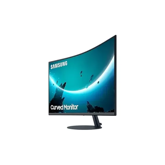 27 SAMSUNG C27T550FDI, BLACK, CURVED-VA, 1920X1080, 75HZ,FREESYNC,4MS,250CD,D-SUB+HDMI+DP+AUX,SPKRS