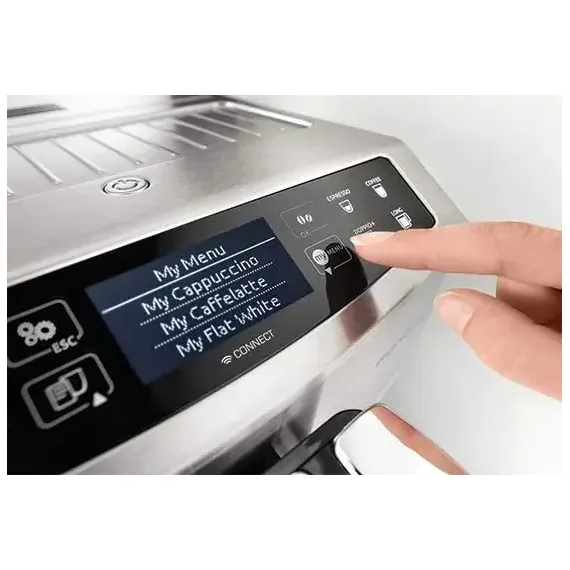 ESPRESSOR AUTOMAT DE'LONGHI ECAM510.55M, ARGINTIU