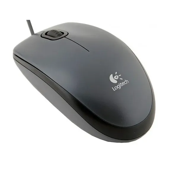 МЫШЬ LOGITECH M90, СЕРЫЙ