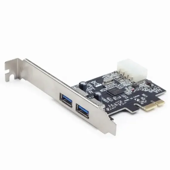 PLACA DE EXTENSIE PCI-EXPRESS GEMBIRD UPC-30-2P, NEGRU