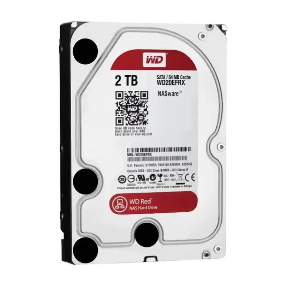 ЖЕСТКИЙ ДИСК WESTERN DIGITAL WD RED PLUS, 3.5", 2 ТБ