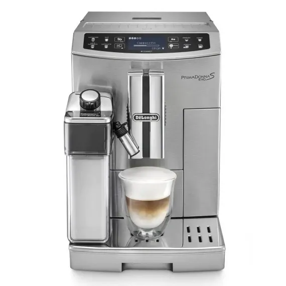 ESPRESSOR AUTOMAT DE'LONGHI ECAM510.55M, ARGINTIU