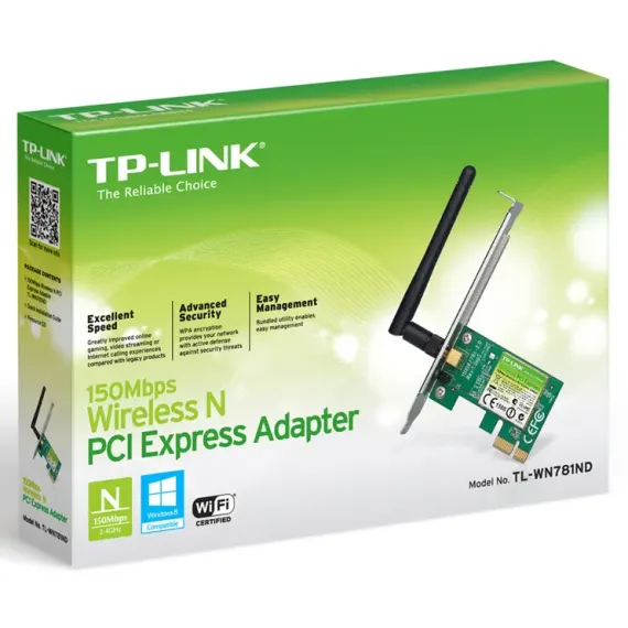 СЕТЕВОЙ АДАПТЕР PCIE TP-LINK TL-WN781ND