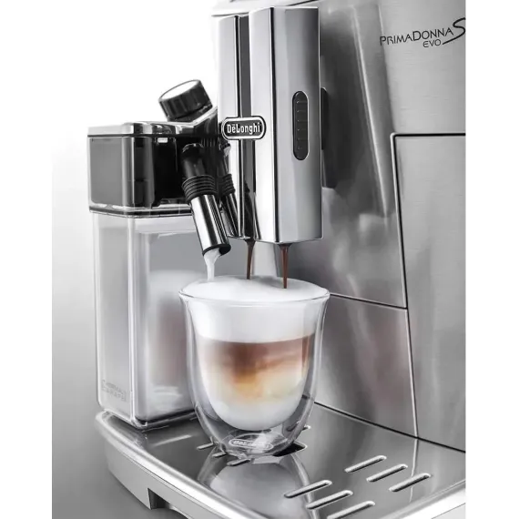 ESPRESSOR AUTOMAT DE'LONGHI ECAM510.55M, ARGINTIU