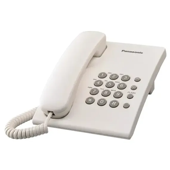 TELEFON CU FIR PANASONIC KX-TS2350, ALB