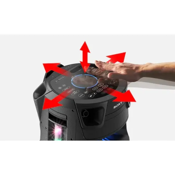 BOXA PORTABILA SONY MHC-V73D, NEGRU