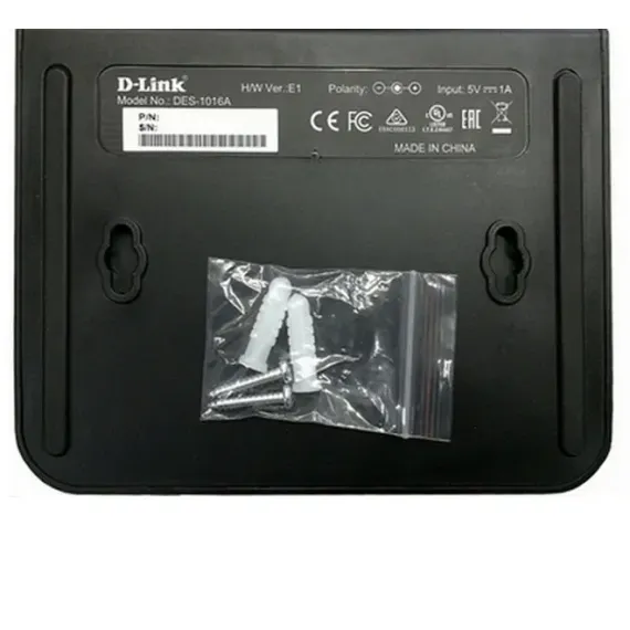 СЕТЕВОЙ КОММУТАТОР D-LINK DES-1016A, 16X 10/100 МБИТ/С