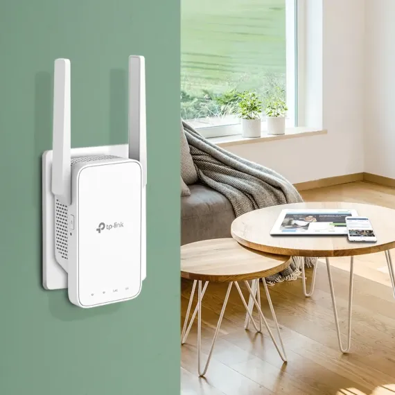 УСИЛИТЕЛЬ WI?FI СИГНАЛА TP-LINK RE215, 300 МБИТ/С, 433 МБИТ/С, БЕЛЫЙ