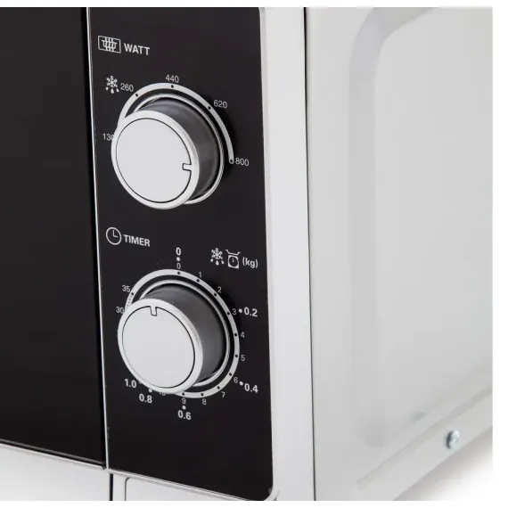 CUPTOR CU MICROUNDE SHARP R200INW, ARGINTIU