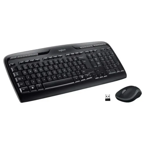 SET TASTATURA + MOUSE LOGITECH MK330, FARA FIR, NEGRU