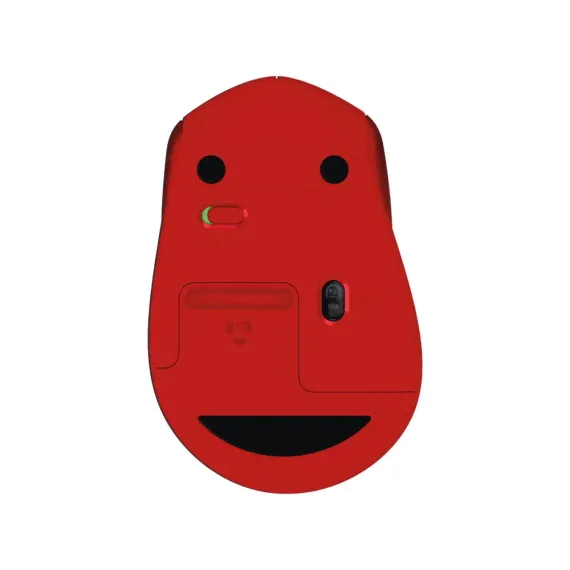 БЕCПРОВОДНАЯ МЫШЬ LOGITECH M330 SILENT PLUS, КРАСНЫЙ