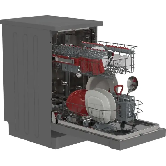 ПОСУДОМОЕЧНАЯ МАШИНА SHARP QWNS1CF49ESEU, СЕРЕБРИСТЫЙ