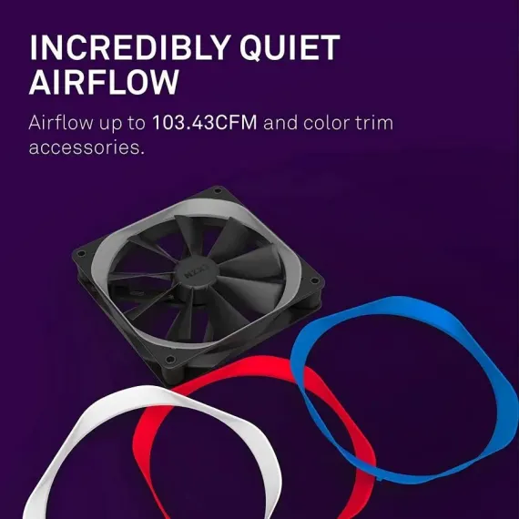 VENTILATOR PC NZXT AER F120, 120 MM