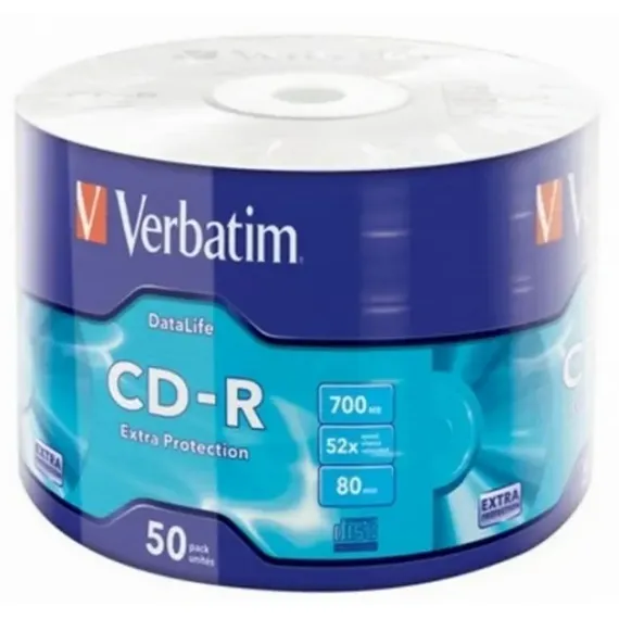 CD VERBATIM VPR50C 43745, 50BUC, CAKE