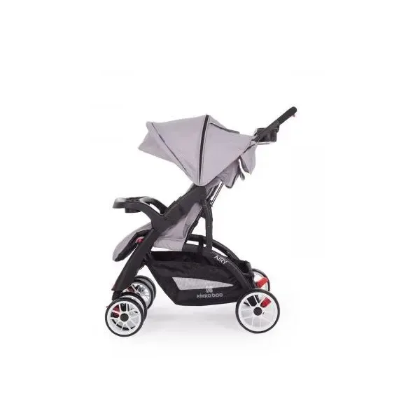 ПРОГУЛОЧНАЯ КОЛЯСКА KIKKA BOO AIRY, СВЕТЛО-СЕРЫЙ