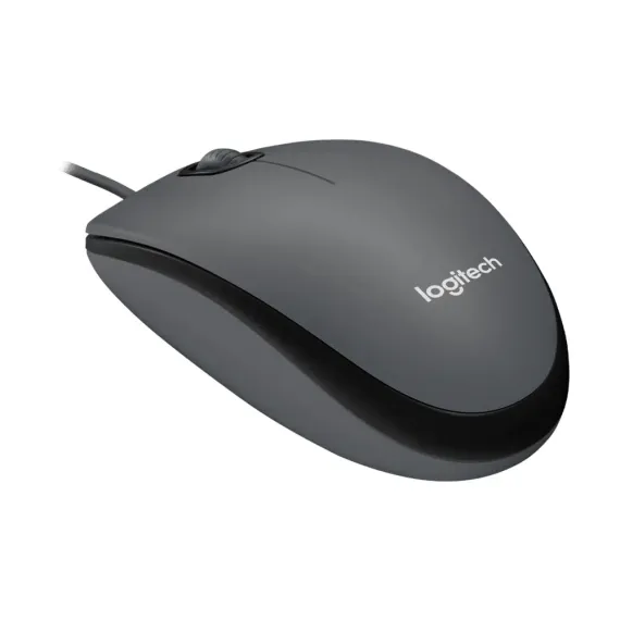 МЫШЬ LOGITECH M100, СЕРЫЙ