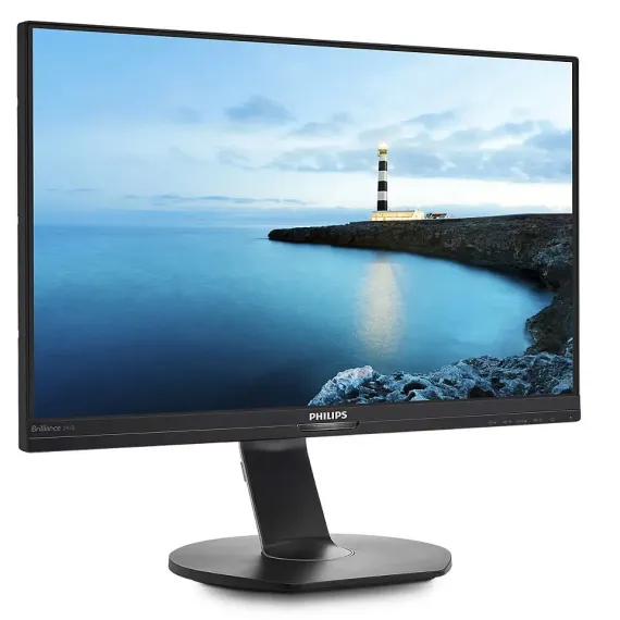 23,8" МОНИТОР ОФИСНЫЙ PHILIPS 241B7QUPBEB, IPS 1920 X 1080 FULL-HD, ЧЕРНЫЙ/СЕРЕБРИСТЫЙ