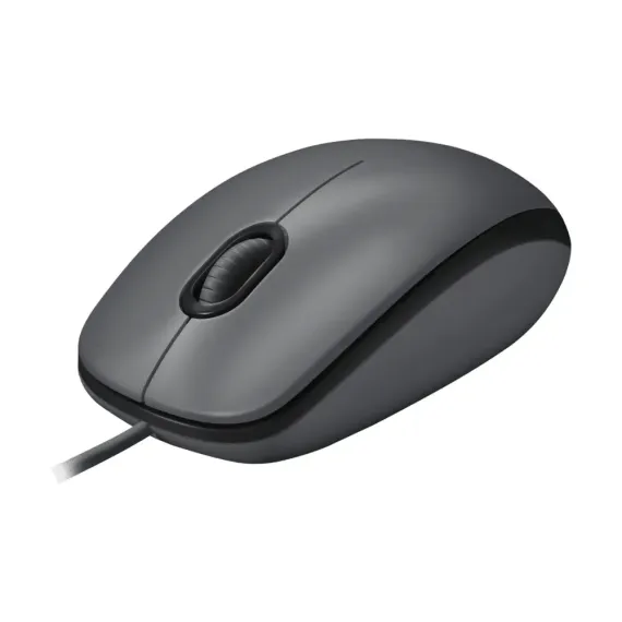 МЫШЬ LOGITECH M100, СЕРЫЙ